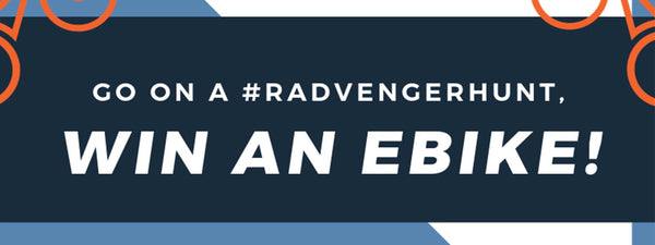 Come on a Radvenger Hunt, Win an Ebike!