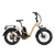 Right side view of a RadExpand 5 Plus electric folding bike in stone tan