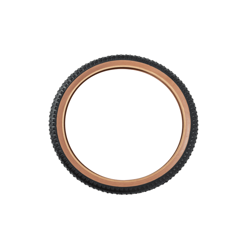 Ebike tire with tan sidewall