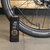 Rad Portable Tire Inflator shown inflating a bicycle tire to 30 PSI. 