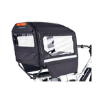 Side rear detail view of the Conestoga installed on a white RadWagon