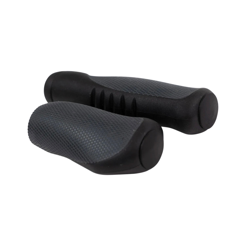 Black Rubber Handlebar Grips