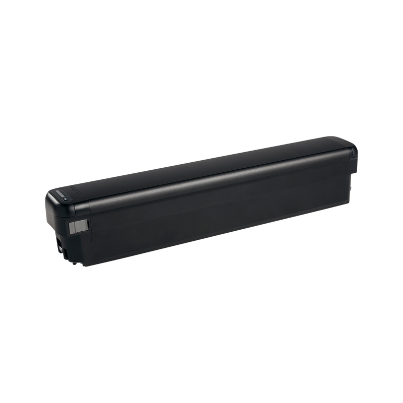 A black rectangular Ebike battery